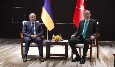Cumhurbaşkanı Erdoğan, Ermenistan Başbakanı Paşinyan’ı kabul etti
