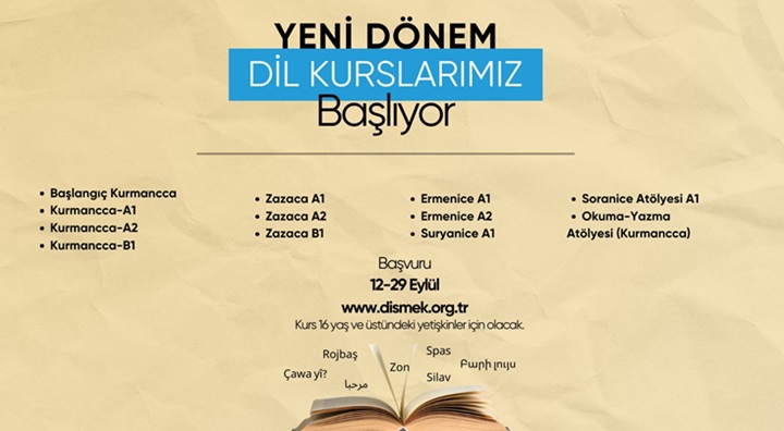 Dil kurslarında sonbahar dönemi kayıtları başladı