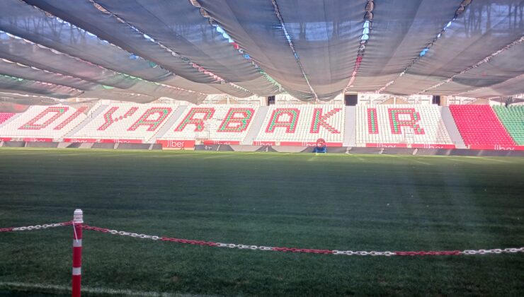 Diyarbakır Stadyumu yenilendi: Amedspor – Pendikspor için geri sayım