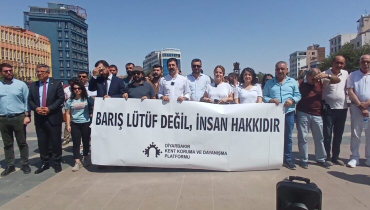Diyarbakır’da 1 Eylül Dünya Barış Günü: “Barış lütuf değil, insan hakkıdır”