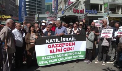 Engelli derneklerinden “Gazzeli görme engelli genç kızın çığlığını duyun” çağrısı
