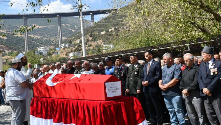 Gaziantep’te vefat eden Kıbrıs gazisi toprağa verildi