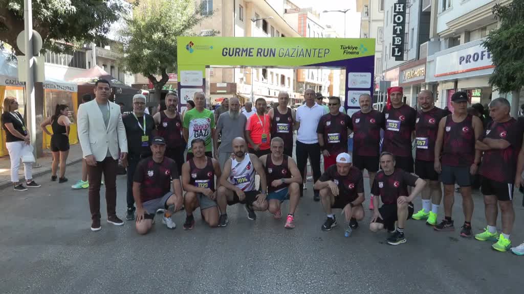 Gurme Run yarı maratonu Gaziantep’te gerçekleştirildi