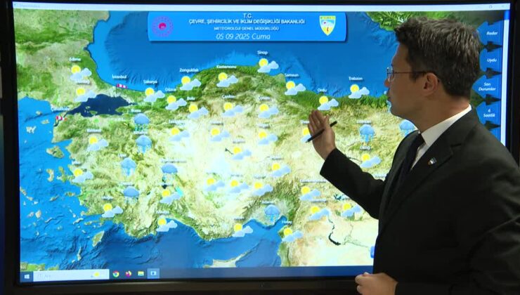 Hafta sonu yurdun büyük kesiminde yağış bekleniyor