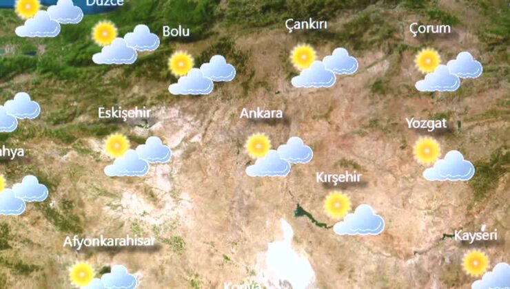 Hafta sonunda yurt genelinde az bulutlu hava hakim olacak