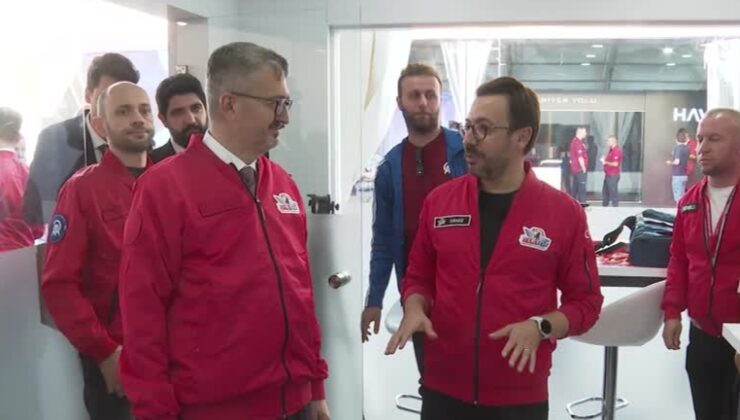 Cumhurbaşkanlığı İletişim Başkanı Duran, TEKNOFEST’i ziyaret etti
