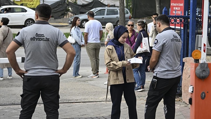 KPSS Alan Bilgisi üçüncü oturumu yapıldı