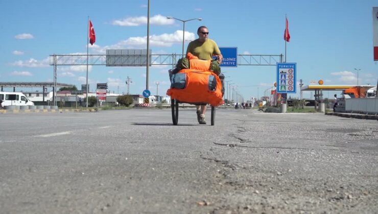 Kıtaları yürüyerek aşan İngiliz gezgin, Türk misafirperverliğine hayran kaldı