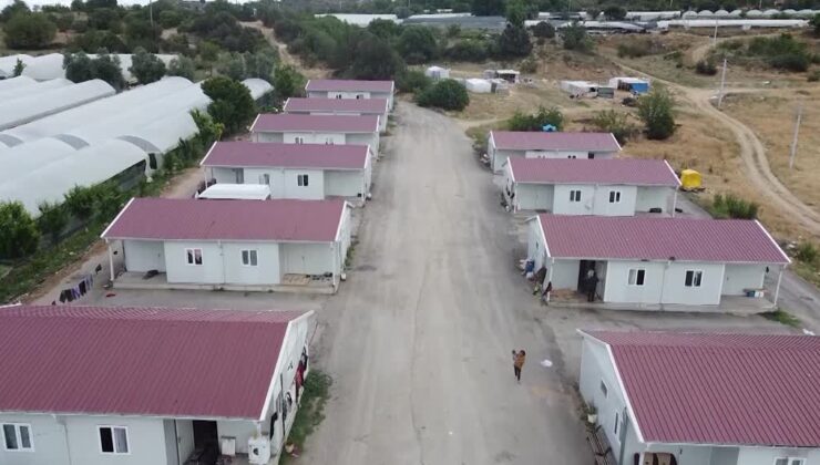 Mevsimlik tarım işçilerinin yaşam koşulları konteynerlerle iyileştirildi