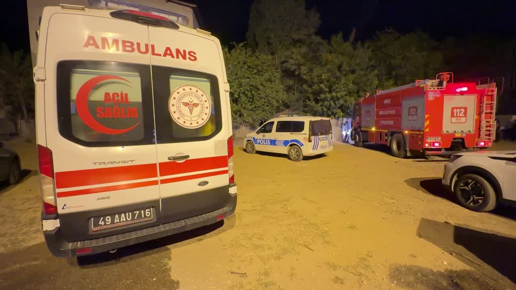 Muş’ta çıkan yangında yatalak kişi hayatını kaybetti