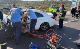 Otoyolda feci kaza: 1 kişi yaşamını yitirdi