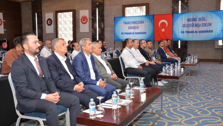 Öz Finans İş Sendikası Diyarbakır’da 2. Olağan Genel Kurulunu yaptı