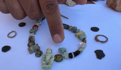 Perre Antik Kenti’nde Mısır Tanrısı Pataikos figürü bulundu