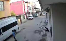 Polisten kaçtılar, çocuğa ve araçlara çarptılar