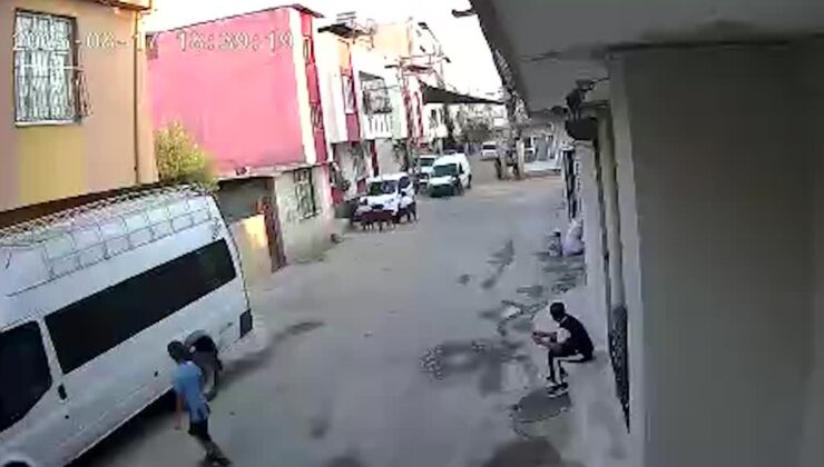 Polisten kaçtılar, çocuğa ve araçlara çarptılar