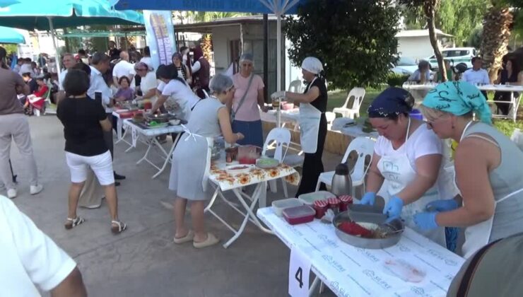 Silifke’de yöresel lezzet yarışması yapıldı