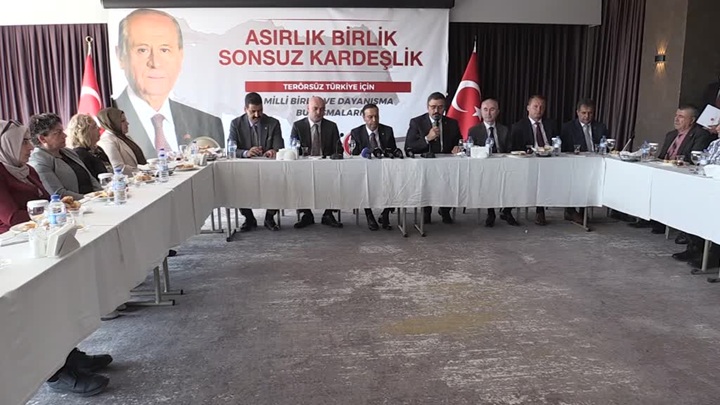 “Terörsüz Türkiye için Milli Birlik ve Dayanışma Buluşmaları” programı düzenlendi