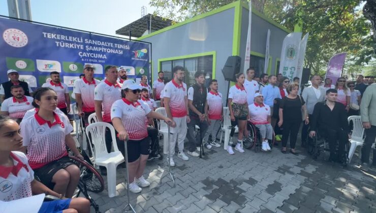 Tekerlekli Sandalye Tenisi Türkiye Şampiyonası, Zonguldak’ta başladı