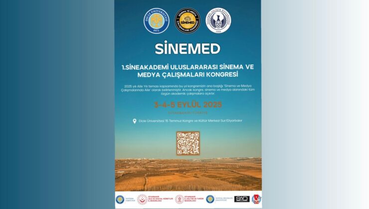 1. SineAkademi Uluslararası Sinema ve Medya Çalışmaları Kongresi yarın başlıyor