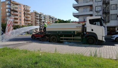 Sulama sistemi olmayan noktalar susuz bırakılmıyor