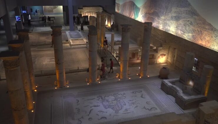 Zeugma Mozaik Müzesi 14 yılda 3,5 milyon ziyaretçiyi ağırladı