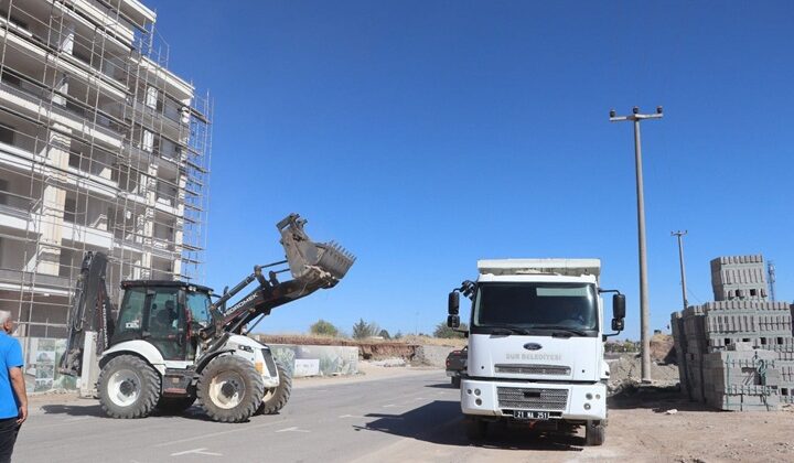 Teknokent Bölgesinde Yol ve Temizlik Çalışması başladı